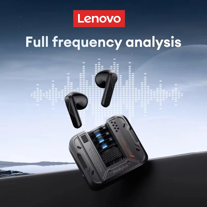 Choice Lenovo Gaming Headset TWS Bluetooth 5.4 Wireless Sport Earbuds Music HIFI Sound Headphones HD Call Headset LP49
