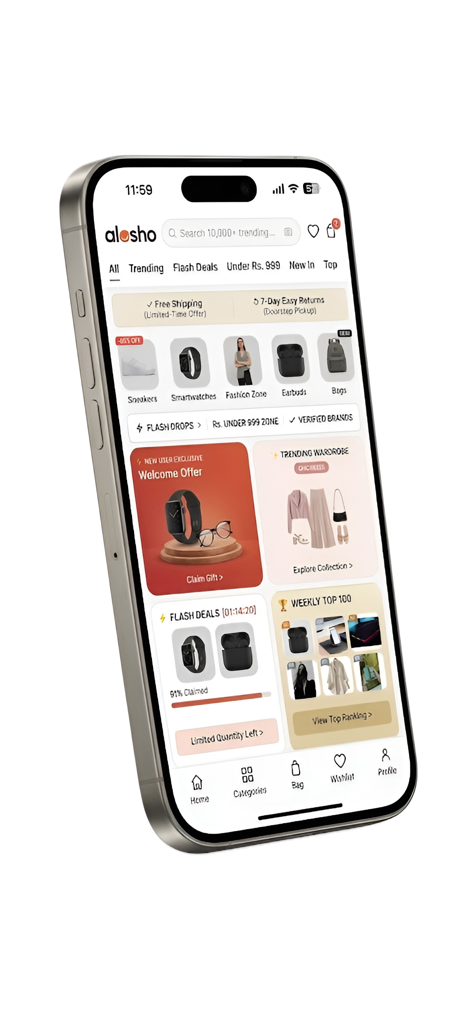 Mobile store preview